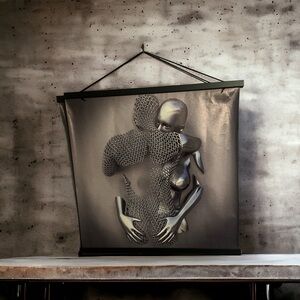 3D Metal Effect Wall Art